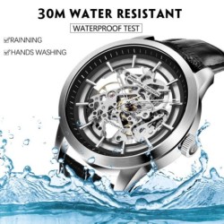 Pagani Design - luxurious automatic men's watch - stainless steel - leather strap - waterproofWatches