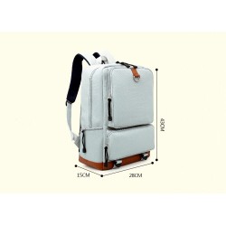 Fashionable laptop bag - waterproof backpack - large capacity - unisex
