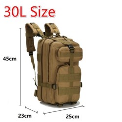 Military tactical backpack - waterproof - large capacity - 30L - 50LBackpacks