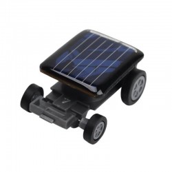 Minibil - leksak - drivs av solenergi