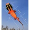 Stor ödla - gecko - drake - uppblåsbar - enkellina - 12m