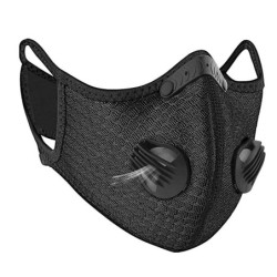 5pcs Breathable Sport Face Mask - 10 pcs activated carbon filters