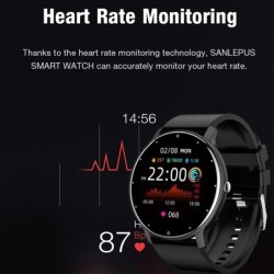 Smart Watch - full touch screen - fitness tracker - blood pressure - waterproof - Bluetooth - Android IOSSmart-Wear