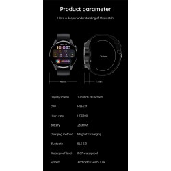 HUAWEI - Smart Watch - waterproof - fitness tracker - Bluetooth - Android IOSSmart-Wear