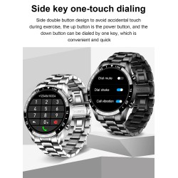 LIGE - Smart Watch - touch screen - fitness tracker - blood pressure - waterproof - Bluetooth - Android iOSSmart-Wear