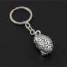 Metal keychain - with anatomical humans brainKeyrings