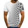 Summer colourful short sleeve t-shirt - 3D graphic printedT-shirts