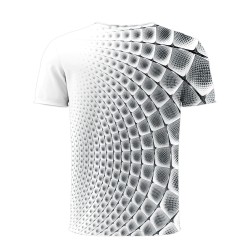 Summer colourful short sleeve t-shirt - 3D graphic printedT-shirts