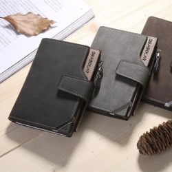 Designer's canvas wallet for men - casual - practical - gift