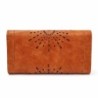 Vintage design wallet for women - high quality leather