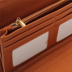 Vintage design wallet for women - high quality leather