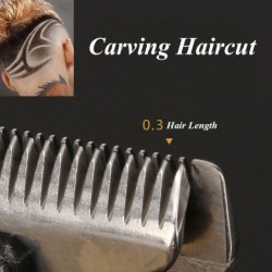 Kemei - professionell elektrisk hårtrimmer - rakning / carving
