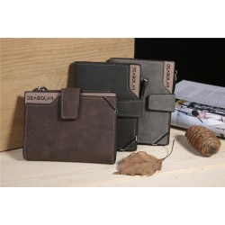 Classic retro wallet - cards holder - with zipperWallets