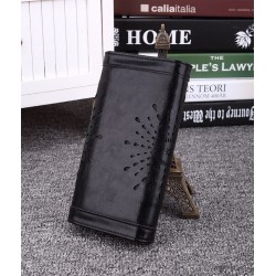 Vintage design wallet for women - high quality leather