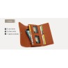 Vintage design wallet for women - high quality leather