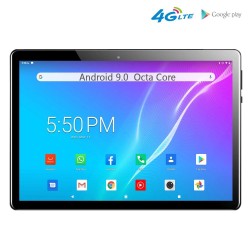 4G LTE surfplatta - 10,1 tum - 2 GB RAM - 32 GB ROM - Android 9 - Octa Core - Google Play - GPS - Bluetooth - WiFi - kamera