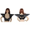 Färgglad LED-bh - självlysande väst - sexig festoutfit - för maskerad / Halloween