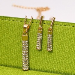 Rhinestone Jewellery set for women  - necklace with earrings