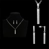 Rhinestone Jewellery set for women  - necklace with earrings