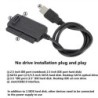 3 in 1 USB 2.0 till IDE / SATA - 2,5" 3,5" hårddisk - HDD-omvandlare - adapter - kabel