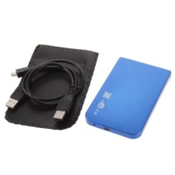 2,5 tum - USB 2.0 - HDD / SATA / SSD / 2TB externt hölje - ultratunt