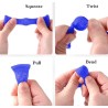 Squeeze fidget toy - anti-stress - nätrör med marmorboll