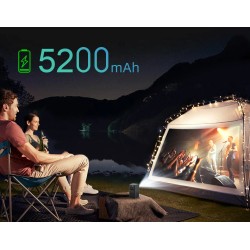 BYINTEK P20 M - Pico Smart - mini bärbar projektor - skärmlös TV - Android - Wifi - LED - DLP - 4K - 1080P
