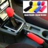 Universal car gear head shift / handbrake grip cover - silicone - 2 pieces setGear shift knobs