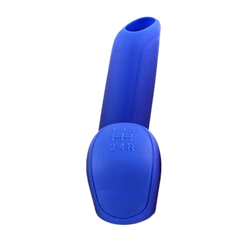 Universal car gear head shift / handbrake grip cover - silicone - 2 pieces setGear shift knobs
