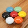 Ceramic round furniture knobs - for doors / cabinets / wardrobes / drawersFurniture