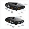 HDMI KVM-switch - med förlängare - 4 USB 2.0 - 4K30Hz 1080P60Hz