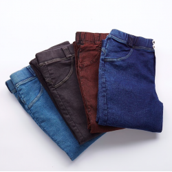 Sexiga jeans - smala byxor - med låg midja / push up