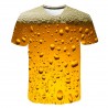 3D printed t-shirt - beer bubblesT-shirts