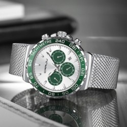CRRJU - fashionable Quartz watch - waterproof - stainless steelWatches