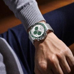 CRRJU - fashionable Quartz watch - waterproof - stainless steelWatches