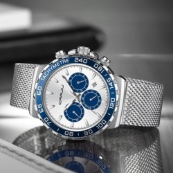 CRRJU - fashionable Quartz watch - waterproof - stainless steelWatches