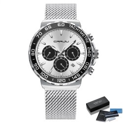 CRRJU - fashionable Quartz watch - waterproof - stainless steelWatches