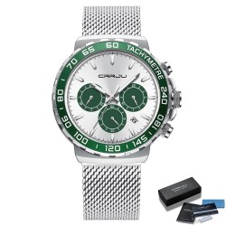 CRRJU - fashionable Quartz watch - waterproof - stainless steelWatches