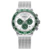 CRRJU - fashionable Quartz watch - waterproof - stainless steelWatches