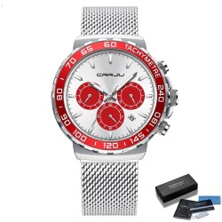 CRRJU - fashionable Quartz watch - waterproof - stainless steelWatches