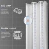 Plant grow LED phyto lamp - hanging double tube - full spectrum - hydroponic - 50cmGrow Lights