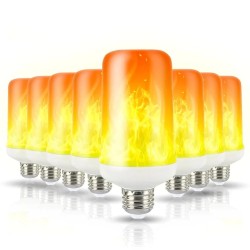 Flimrande LED-lampa - ljus lågeffekt - E14 / E27 / B22