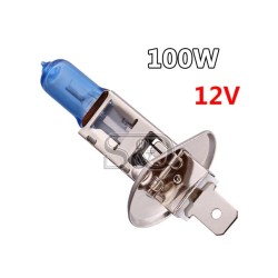 H1 - 100W - 12V - 5000k vit - halogenlampa - bilstrålkastare - 10 st