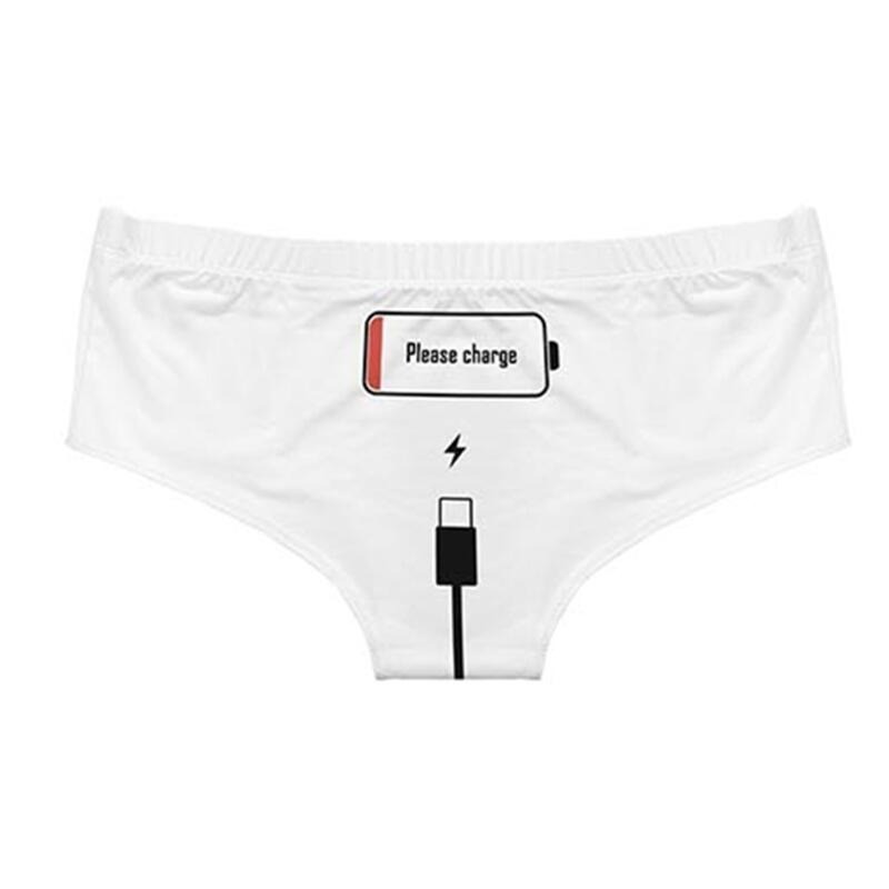Sexiga trosor - sömlösa - låg midja - Please Charge bokstäver