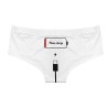Sexiga trosor - sömlösa - låg midja - Please Charge bokstäver