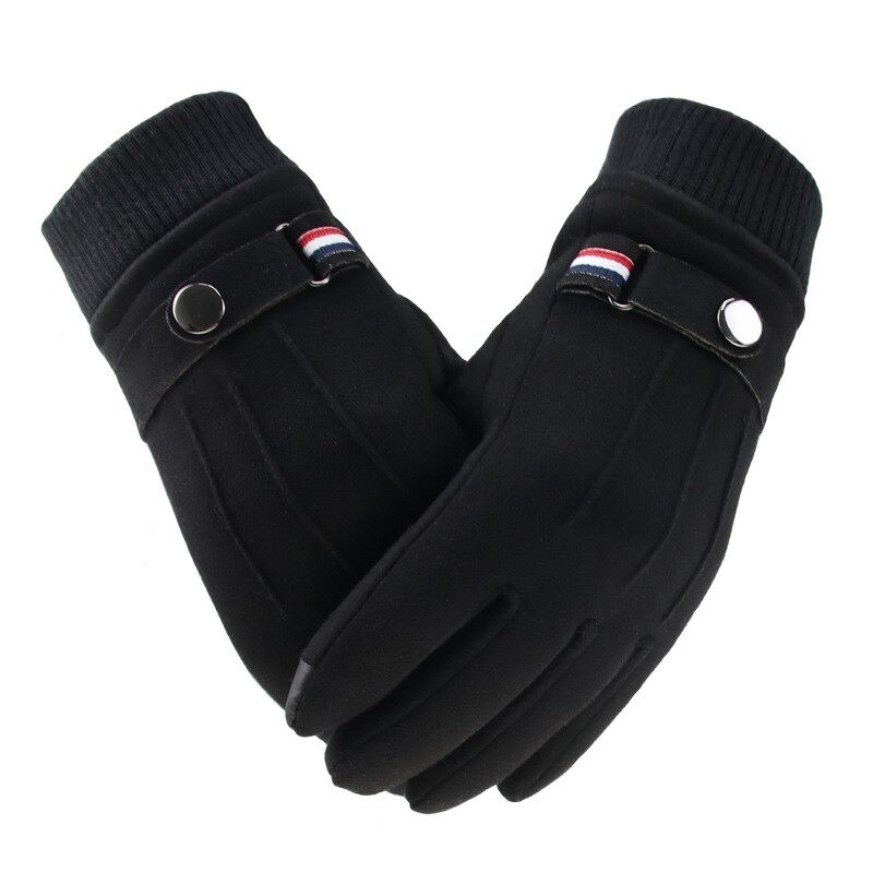 Varma vintermockahandskar - med fleece - pekskärmsfunktion - unisex