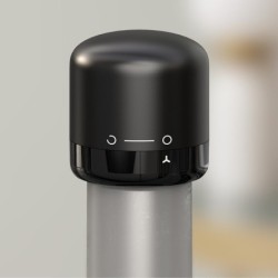 Wine bottle stopper - silicone sealed vacuum capBar supply