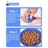 Interactive toy for dogs / cats - feed bowl - ball shaped food dispenserToys