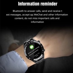 LIGE - luxurious Smart Watch - full circle touch screen - Bluetooth - blood pressure - waterproofWatches