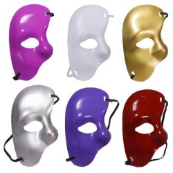 Venetiansk halvansiktsmask - för maskerad / Halloween